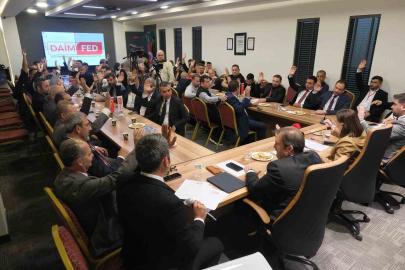 DAİMFED’de görev dağılımı yapıldı