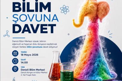 Denizli Bilim Merkezi’nde her yaşa uygun ‘Bilim Şovu’ yapılacak