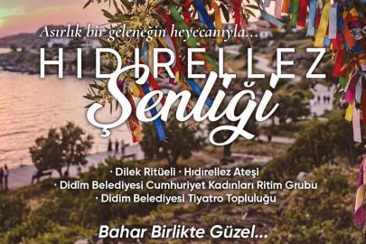Didim Belediyesi’nden Hıdırellez Şenliği