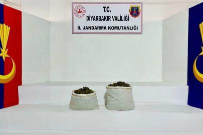 Diyarbakır’da 198 kilo esrar ele geçirildi