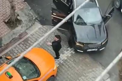 Düğün konvoyundakiler ters yöne girdi ortalık karıştı