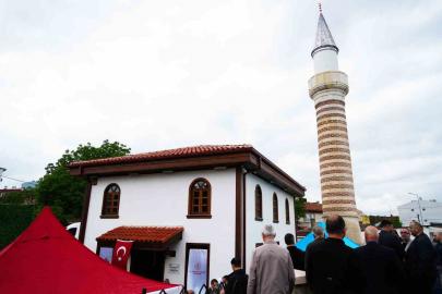 Edirne’de tarihi Şeyh Şücaeddin Camii yeniden ibadete açıldı