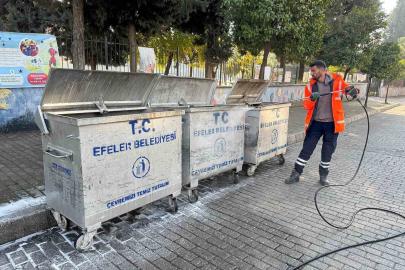 Efeler Belediyesi’nden bayram temizliği