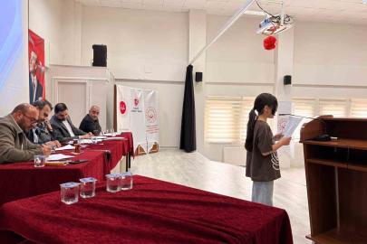 Elazığ’da şiir okuma yarışması
