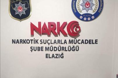 Elazığ’da uyuşturucu operasyonu: 2 şüpheli yakalandı