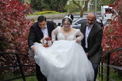 Elif’in gelinlik giyme hayali gerçek oldu