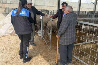 Emniyetten hayvan pazarında sahte para uyarısı
