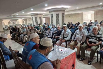Erzincanlı hacı adaylarına Arafat vakfesi eğitimi