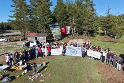 Eşsiz manzaraya sahip yaylada, 19 Mayıs Gençlik Festivali coşkusu