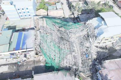Filipinler’de inşaat halindeki bina çöktü: 1 ölü, 22 kişi enkaz altında