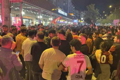 Galatasaray’ın şampiyonluğu Bursa’da kutlandı