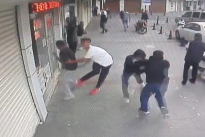 Gaziantep’te silahlı kavgada 4 kişi yaralandı: O anlar kamerada
