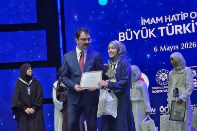 Genç Nida Kur’an-ı Kerim’i Güzel Okuma Türkiye Finalleri Yarışmasında Türkiye 1.’si oldu