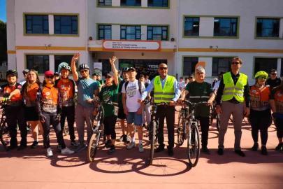 Gençler bağımlılığa karşı pedal çevirdi