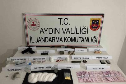 Germencik’te uyuşturucu operasyonu
