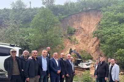 Giresun’da heyelan alarmı: İçişleri Bakanlığı devreye girdi