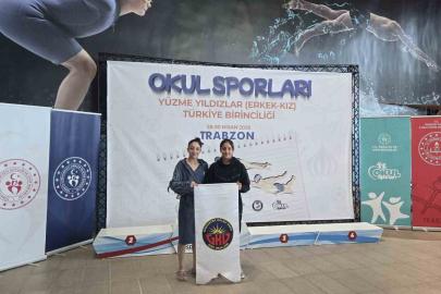GKV’li Kont kardeşlerden Türkiye yüzme başarısı