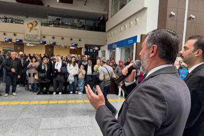 Hacı adayları Çanakkale’den kutsal topraklara uğurlandı