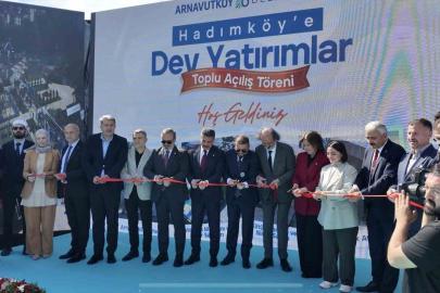 Hadımköy’de yapımı tamamlanan Kültür Merkezi törenle açıldı