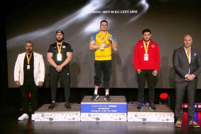 Haliliyeli sporcu  Avrupa üçüncüsü oldu