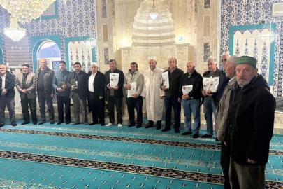 İl Müftüsü Dilek sabah namazı buluşmasına katıldı
