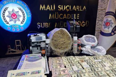 İstanbul’da sahte para operasyonu: 2 gözaltı