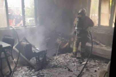 Kahramanmaraş’ta dumandan etkilenen 14 yaşındaki çocuk tedavi altına alındı