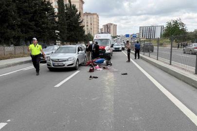 Kapaklı’da otomobil ile motosiklet çarpıştı: 1 yaralı