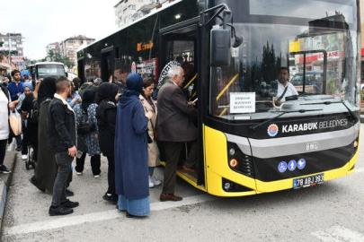 Karabük’te 65 yaş altına ücretsiz ulaşım kaldırıldı