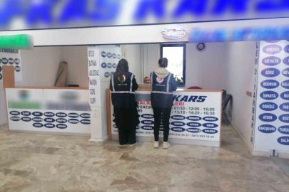 Kars’ta şehirlerarası otobüs firmalarına sıkı denetim