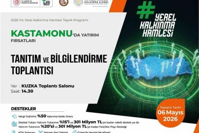 Kastamonu’da yatırım destekleri bilgilendirme toplantısı yapılacak