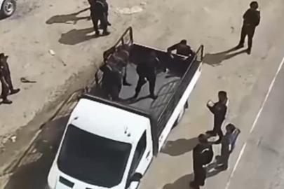 "Kasten öldürmeden" aranan şahıs dron takibiyle kamyonette yakalandı