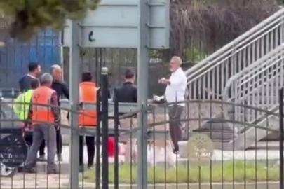 Kavga eden şahısları vatandaşlar ayırdı
