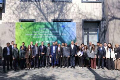KBÜ’nün ortağı olduğu GreenCamUz projesi Özbekistan’da başladı