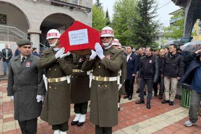 Kıbrıs gazisi son yolculuğuna uğurlandı