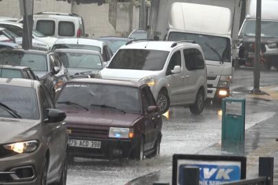 Kilis’te yağış etkili oldu