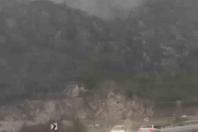 Kilometrelerce ters yönde ilerledi, kaza kıl payı atlatıldı