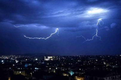 Kırıkkale için gök gürültülü kuvvetli sağanak uyarısı