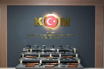 Kırşehir’de kaçak silah operasyonu: 1 gözaltı