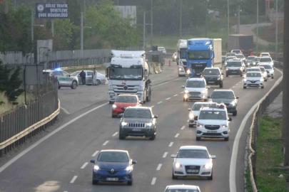 Kocaeli’de mesai bitimiyle TEM’de hareketlilik başladı