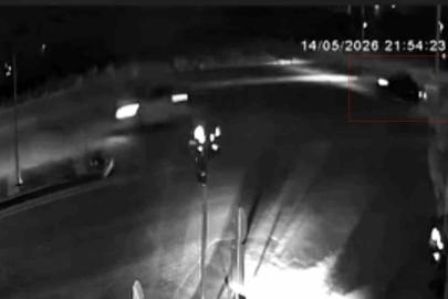 Kontrolden çıkan otomobil tren yoluna uçtu, 3 kişi yaralandı
