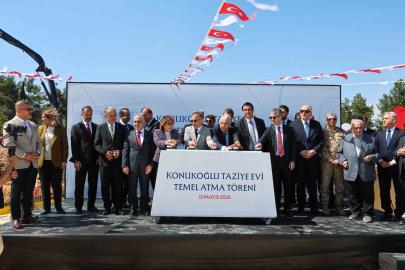 Konukoğlu Taziye Evi’nin temeli törenle atıldı