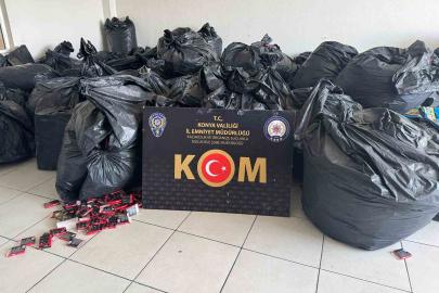 Konya’da 20 milyon liralık cinsel içerikli ürün operasyonu: 1 gözaltı
