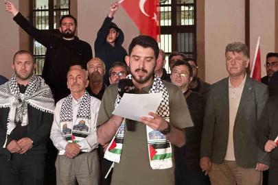 Küresel Sumud Filosu’na yapılan saldırıya karşı Sakaryalılar tek yürek oldu