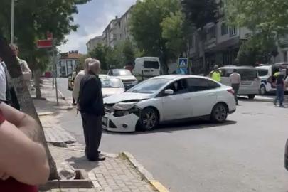 Lüleburgaz’da 3 araç birbirine girdi