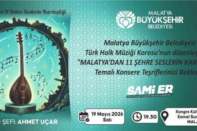 Malatya’dan 11 şehre türkü köprüsü