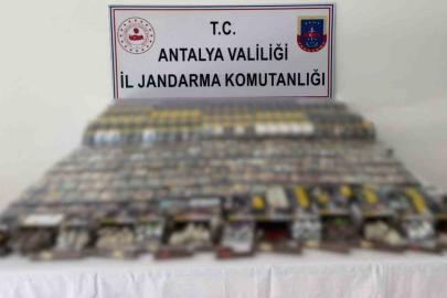 Manavgat’ta 5 bin paket kaçak sigara ele geçirildi