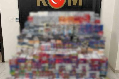 Mardin’de 11 bin 880 paket sigara ve bin 450 elektronik sigara ele geçirildi