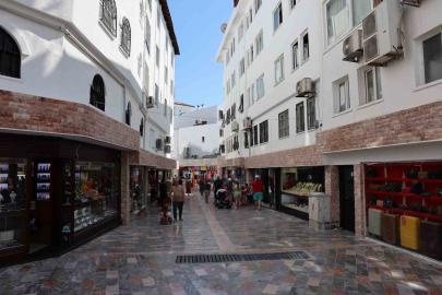 Marmaris çarşı bölgesinde çalışmalarda sona gelindi