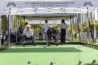 Mersin’de Engelsiz Rekabet: Bocce Turnuvasında heyecan dolu anlar